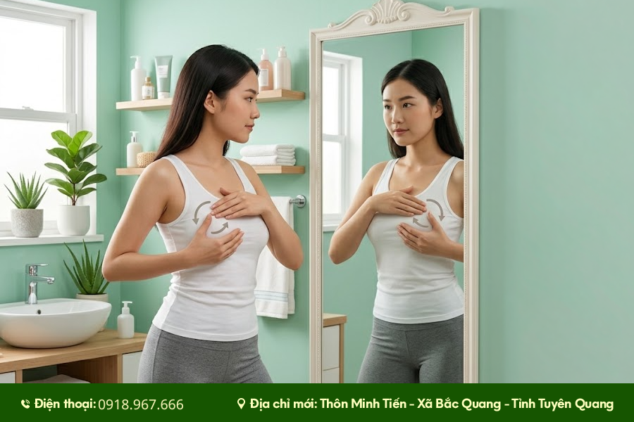 chăm sóc thể trạng cho người có u vú
