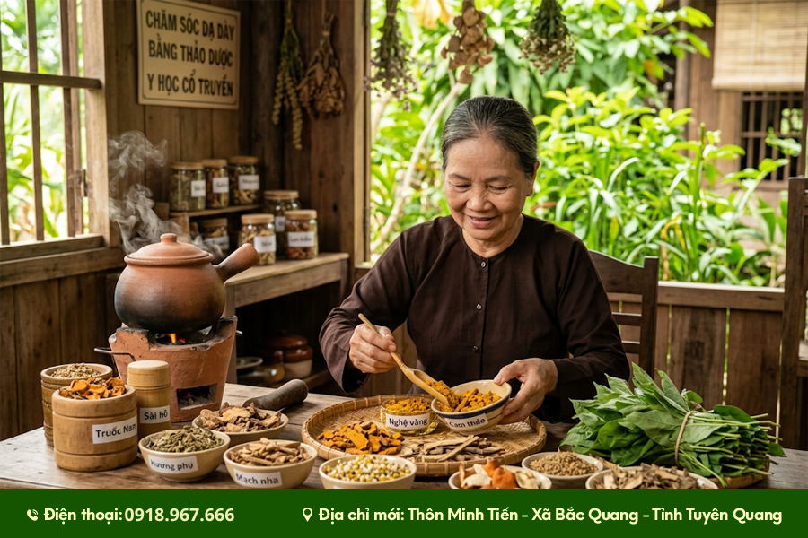 chăm sóc thể trạng cho người có u dạ dày