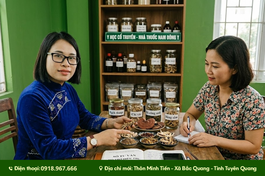 Tư vấn chăm sóc sức khỏe bằng thảo dược